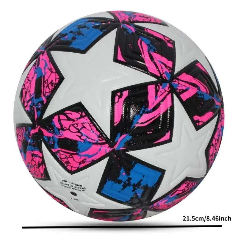 Standard Soccer Ball Professional Outdoors Sports Match Balls Training Seamless Design Football High Quality PU Material Size 5 Football Equipment Soccer Gear