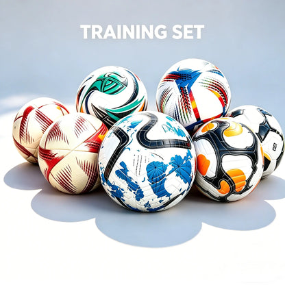 Wear-Resistant Soccer Ball, Size 5 Professional Training Ball for Developing Young Players, Versatile for Indoor/Outdoor Use, Sports Gift for Birthdays