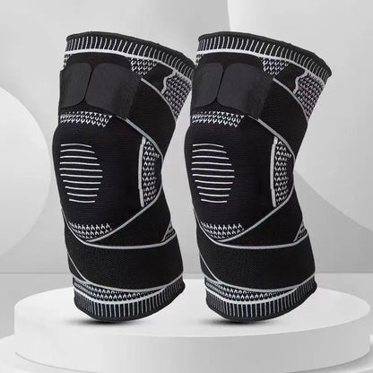 AWD 2/1 Pack Knee Compression Support Sleeves Flexible Sports Knee Braces for Men Women Running Basketball Workout Fitness Joint Pain Relief Daily Sports Accessories