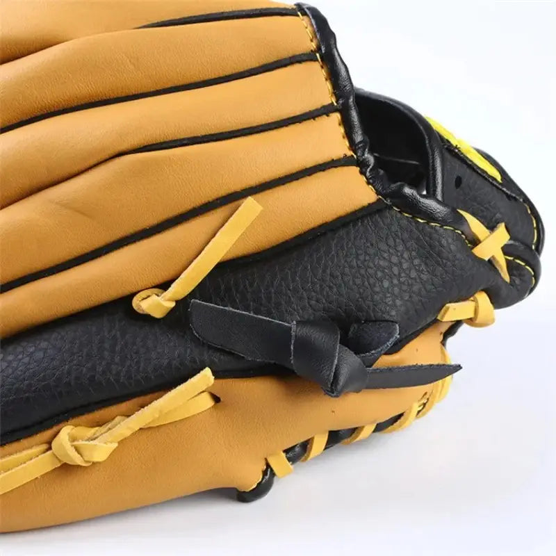 Baseball Catcher Glove, Leather Baseball Glove for Adults and Teens, Softball Gloves for Outdoor Sports, Training and Competition Use, Baseball Mitt