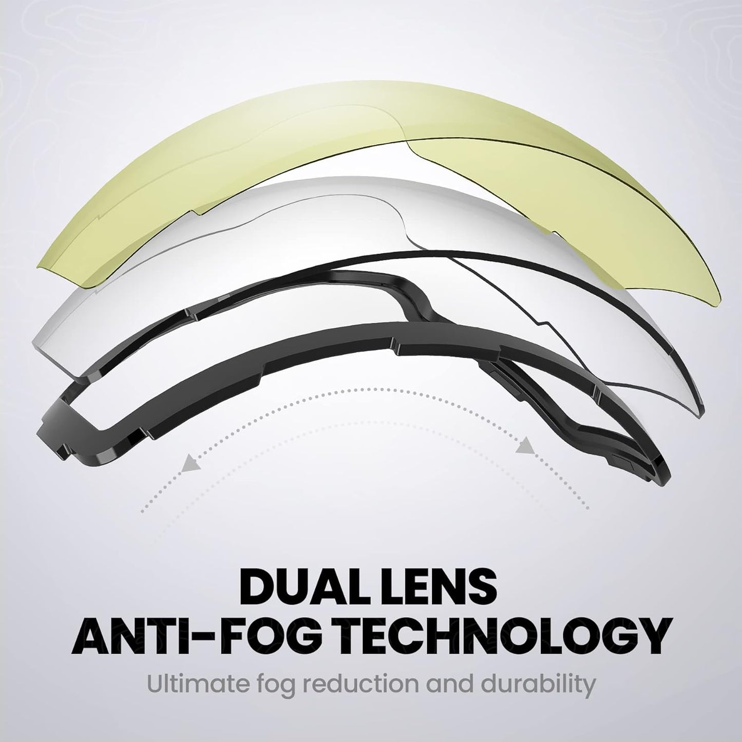 PRO Ski Goggle Replacement Lens, VLT Options for All Weather | Quick Magnetic Replacement Lens with Anti-Fog Clarity, UV400 Protection, VLT Choices for Changing Light While Skiing