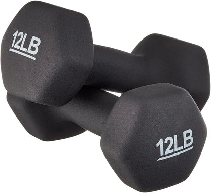 Neoprene Dumbbell Set with Non-Slip Grip – Ideal for Dumbbell Chest Workouts, Home Tone & Strength Training, Dumbbell Chestworkouts