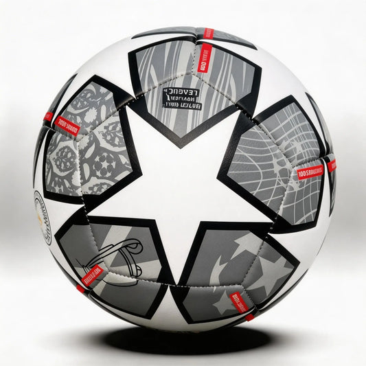 Colorful Durable Standard Size 5 Soccer Football Ball, Machine-Stitched Soft PU Material, Ideal for Games, Training, Outdoor Sports, Includes Inflation Needle, Soccer Trainer Ball
