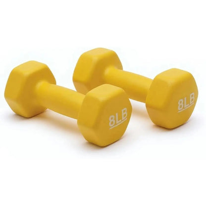 Neoprene Dumbbell Set with Non-Slip Grip – Ideal for Dumbbell Chest Workouts, Home Tone & Strength Training, Dumbbell Chestworkouts
