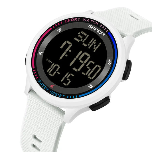 Unisex Casual Fashion Wristwatch - Simple Sporty round Design, Luminous Display, Waterproof, Shock-Resistant for Daily & Outdoor Wear (Fashion Men'S Watch Accessory)
