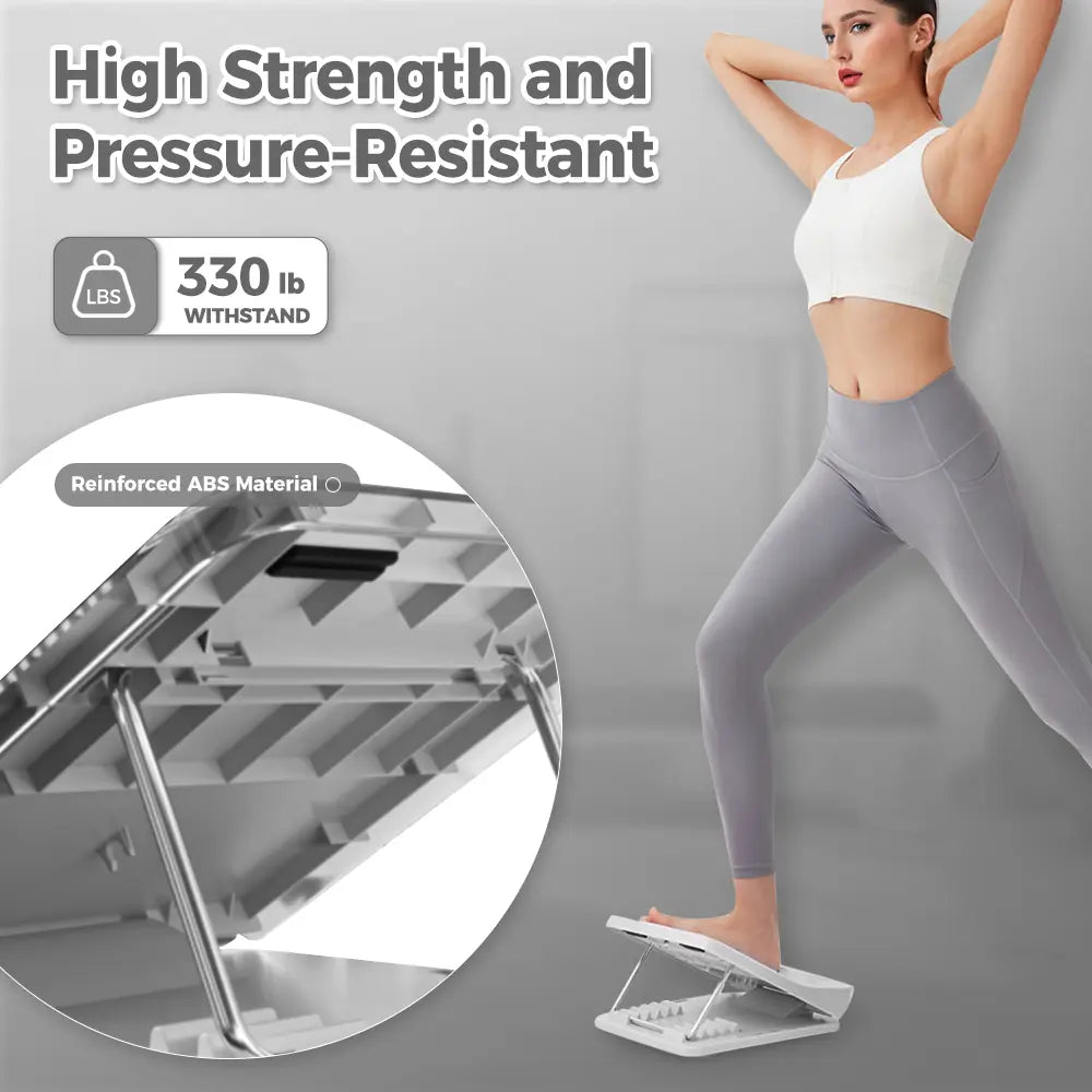 Adjustable Incline Stretch Board, Foot Calf Leg Stretcher, Keep Tilt Board for Plantar Fasciitis Relief, Home Gym Fitness & Posture Correction Tool