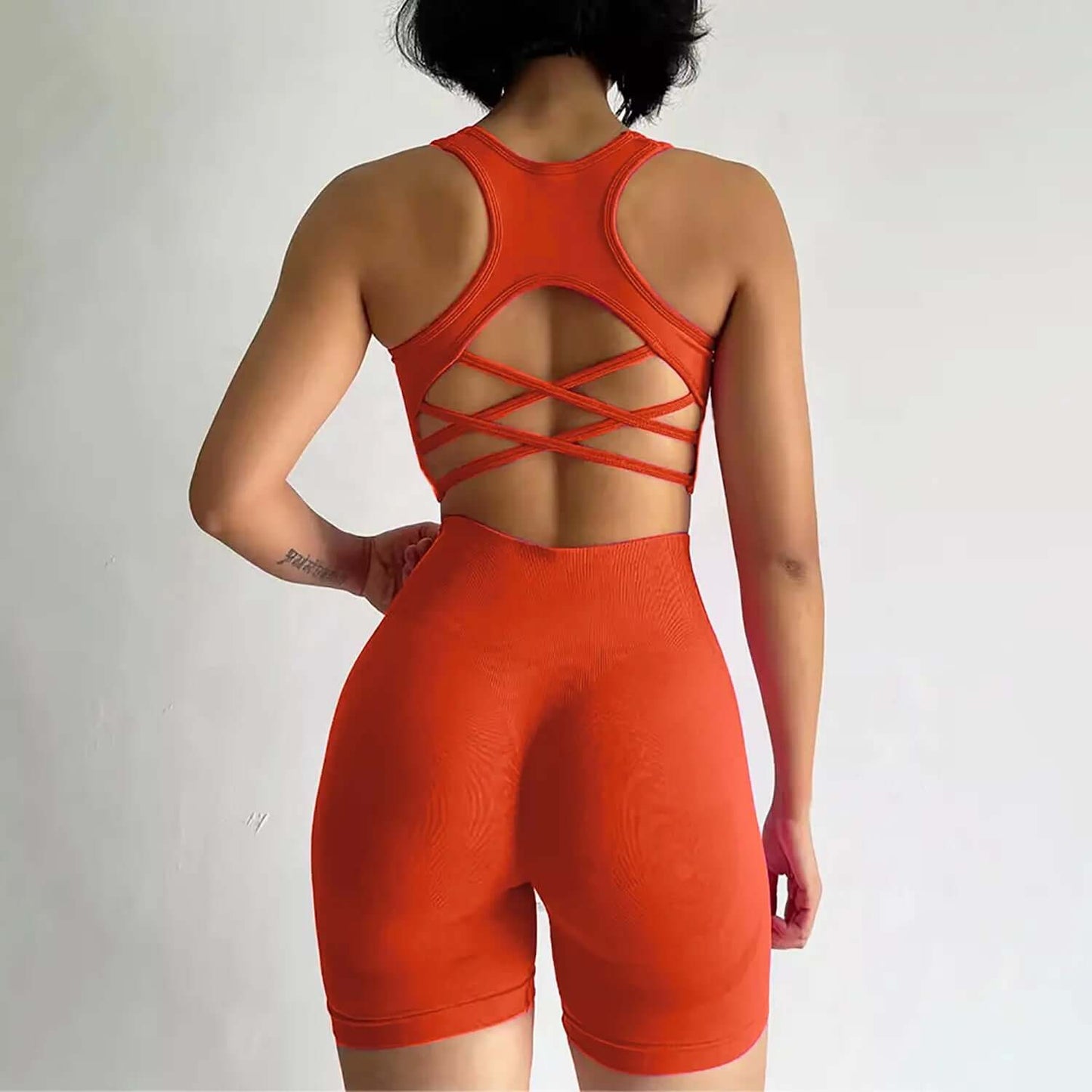 Women'S 2-Piece Seamless Pullover Yoga Set - Female Quick-Dry Sports Bra & Yoga Shorts, Sporty Clothing Set for Gym Running, Sporty Sports Clothing Sets