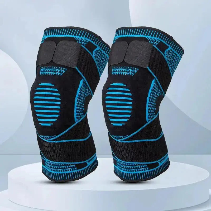 AWD 2/1 Pack Knee Compression Support Sleeves Flexible Sports Knee Braces for Men Women Running Basketball Workout Fitness Joint Pain Relief Daily Sports Accessories