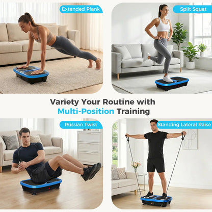 Sweetcrispy Household Full-Body Vibration Platform - Vibrating Plate Fitness Equipment for Physical Exercise, Vibration Plates, the Vibration Plate