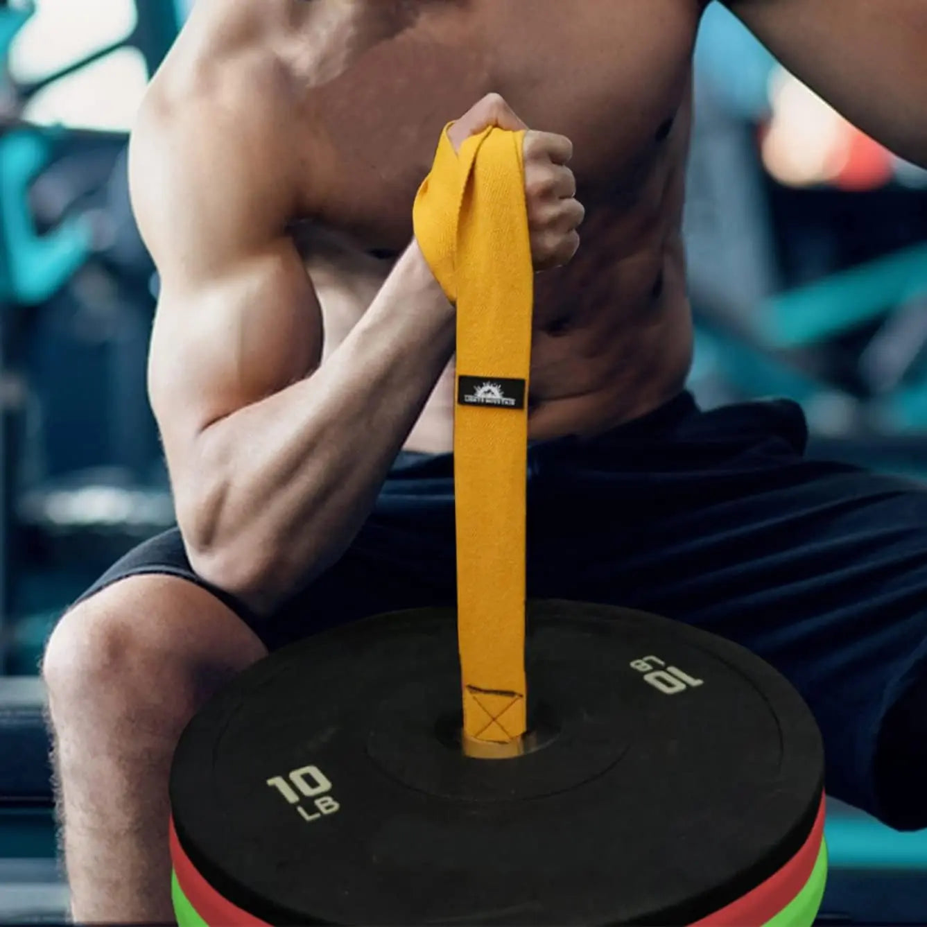 Arm Wrestling Loading Strap for Barbells, Arm Finger Wrist Exerciser Strengthener, Forearm Strength Workouts Tools Suitable for and Gym