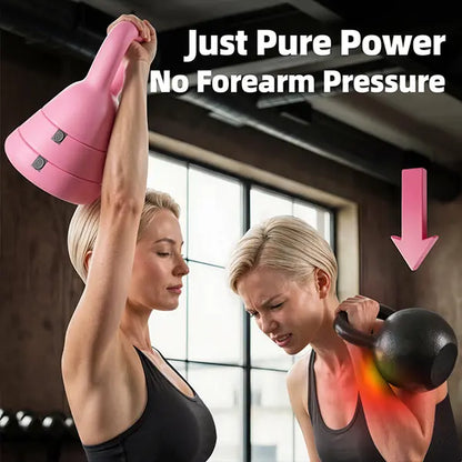 EAST MOUNT 3-In-1 Glute Workout Equipment, Durable Kettlebells with High-Strength Shell & Wrist-Friendly Handle for Full-Body Home Gym Training, Ergonomic, Full Body Workout, Weightlifting, 5 Lb, Triangle Grip, Functional, Weight Lifting, Stable, Progress