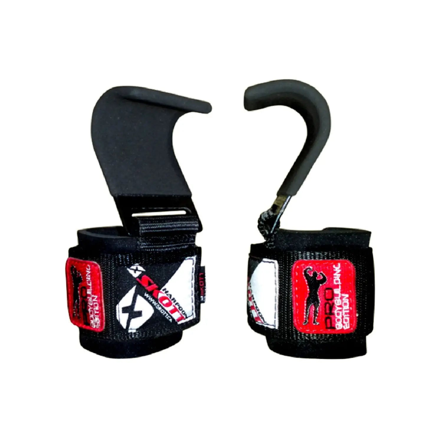 Skott Harpoon Original Weight Lifting Hooks - Heavy-Duty Grip Support for Deadlifts, Pull-Ups, Strength Training, Unisex 1 Size Fits Most