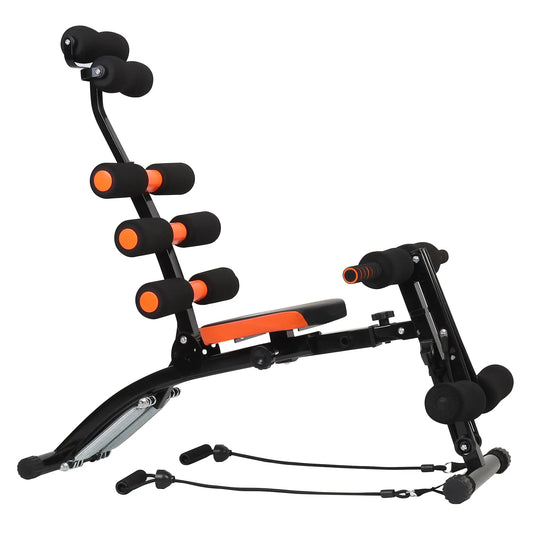 Abdominal Trainer Adjustable Seat-Type Multi-Functional Equipment with Leg Fixation & Dumbbell Support for Home Gym Workouts Capacity Home Gym Equipment
