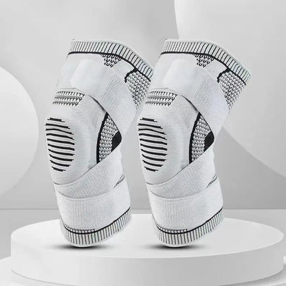 AWD 2/1 Pack Knee Compression Support Sleeves Flexible Sports Knee Braces for Men Women Running Basketball Workout Fitness Joint Pain Relief Daily Sports Accessories