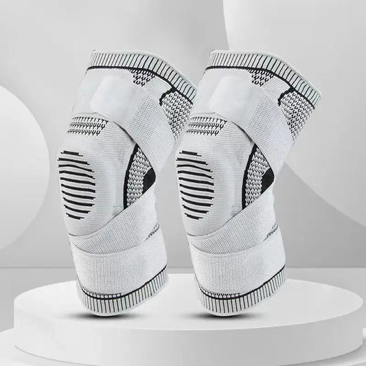 AWD 2/1 Pack Knee Compression Support Sleeves Flexible Sports Knee Braces for Men Women Running Basketball Workout Fitness Joint Pain Relief Daily Sports Accessories