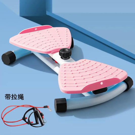Waist Twisting Machine - Detachable Resistance Bands, Massage Nodes, Non-Slip Rotating Balance Trainer, Compact Portable Home Workout Equipment, Abdominal & Stomach Workout Gear for Home Use