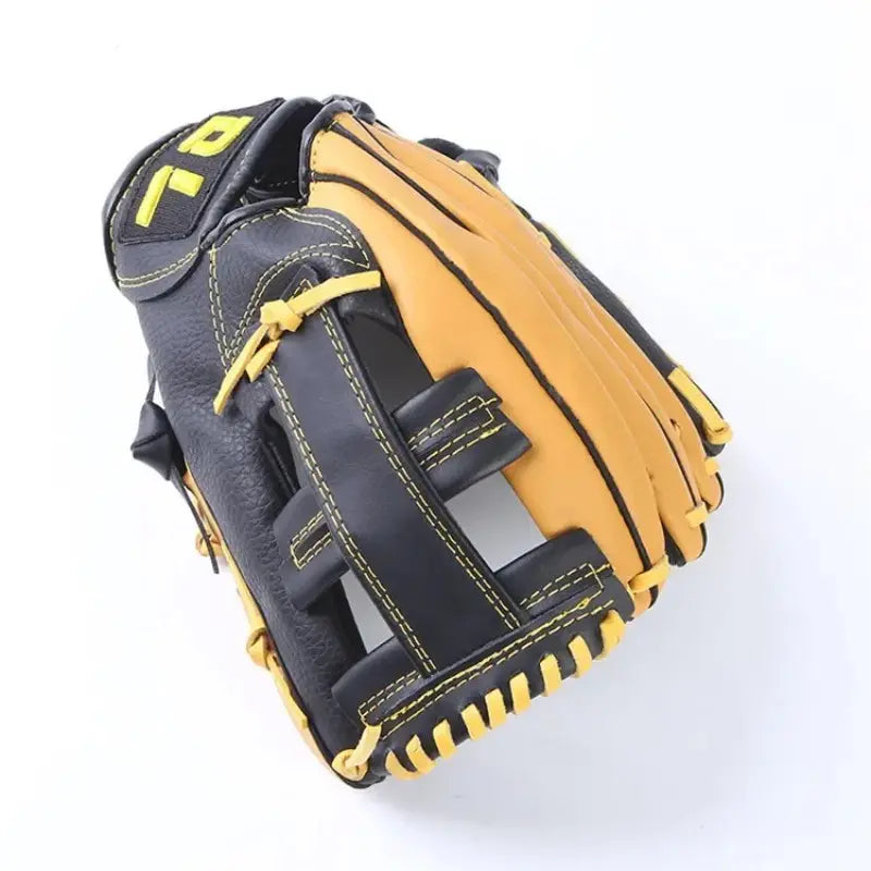 Baseball Catcher Glove, Leather Baseball Glove for Adults and Teens, Softball Gloves for Outdoor Sports, Training and Competition Use, Baseball Mitt