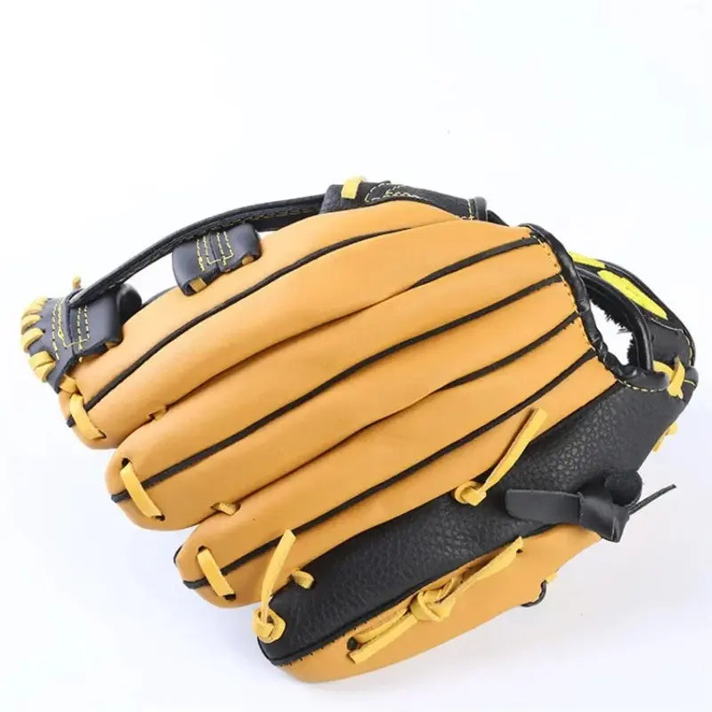 Baseball Catcher Glove, Leather Baseball Glove for Adults and Teens, Softball Gloves for Outdoor Sports, Training and Competition Use, Baseball Mitt