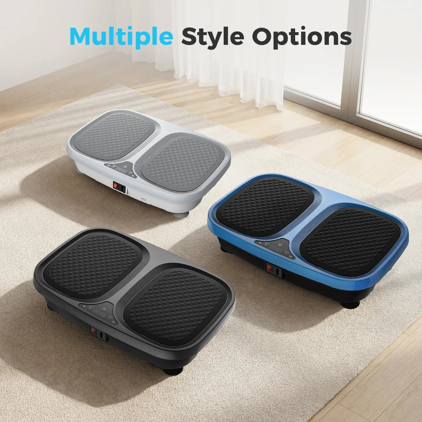 Sweetcrispy Household Full-Body Vibration Platform - Vibrating Plate Fitness Equipment for Physical Exercise, Vibration Plates, the Vibration Plate
