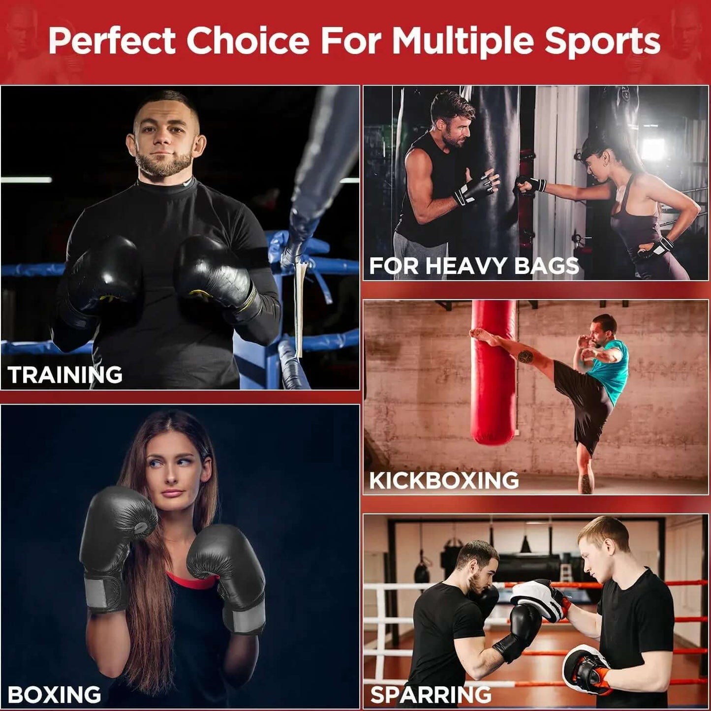 Clash Boxing Gloves for Men & Women - White/Gold Professional Sparring Gear, Heavy Punching Bag Gloves, Knuckle/Hand Numbness Prevention, Impact Duty Anti-Injury Sports Equipment, Heavy Punching Bag Sports Gloves