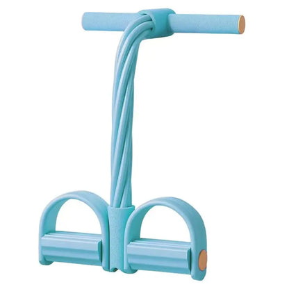 6 Pipe Foot Pedal Stretch Rope, Versatile Household Traction Device, Portable Indoor Leisure Activity Equipment