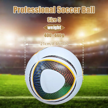 Size 5 Soccer Ball, Football Training Ball, Football Training Equipment for Youth Adults, Ball Sports Equipment for Indoor Outdoor Use, Soccer Gear