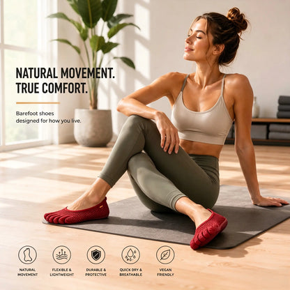 New Barefoot Magic Claw Five Finger Shoes, Anti-Slip Quick Dry Soft Lightweight Wear-Resistant Water Sock Shoes, Non-Slip Footwear for Beach Swimming Diving Pool Yoga Gym Fitness Workout Training Hiking Walking Travel Seaside Daily Casual Outdoor Sports