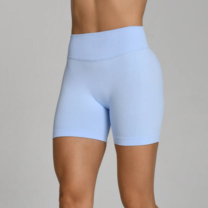 OUFALI Gym Shorts Impact 4.5" Women Workout Scrunch Butt Lifting Gym Seamless Shorts