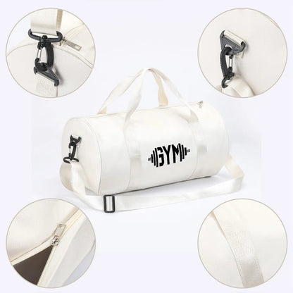 Large Capacity Gym Bag, Athletic Bag, Fashionable Print Sports Backpack, Sports Bags, Adjustable Shoulder Straps, Dry-Wet Separation, Durable Travel Commuter Bag, Outdoor Fitness Bag, Gym Workout Bag