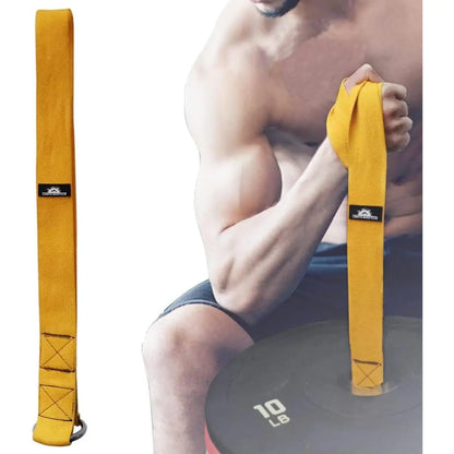 Arm Wrestling Loading Strap for Barbells, Arm Finger Wrist Exerciser Strengthener, Forearm Strength Workouts Tools Suitable for and Gym