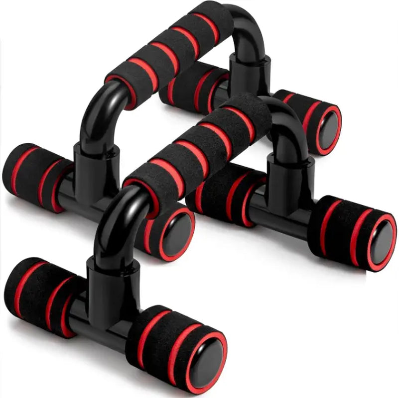 Push up Bars Gym Exercise Equipment Fitness 1 Pair Pushup Handles with Cushioned Foam Grip and Non-Slip Sturdy Structure Push up Bars for Men & Women
