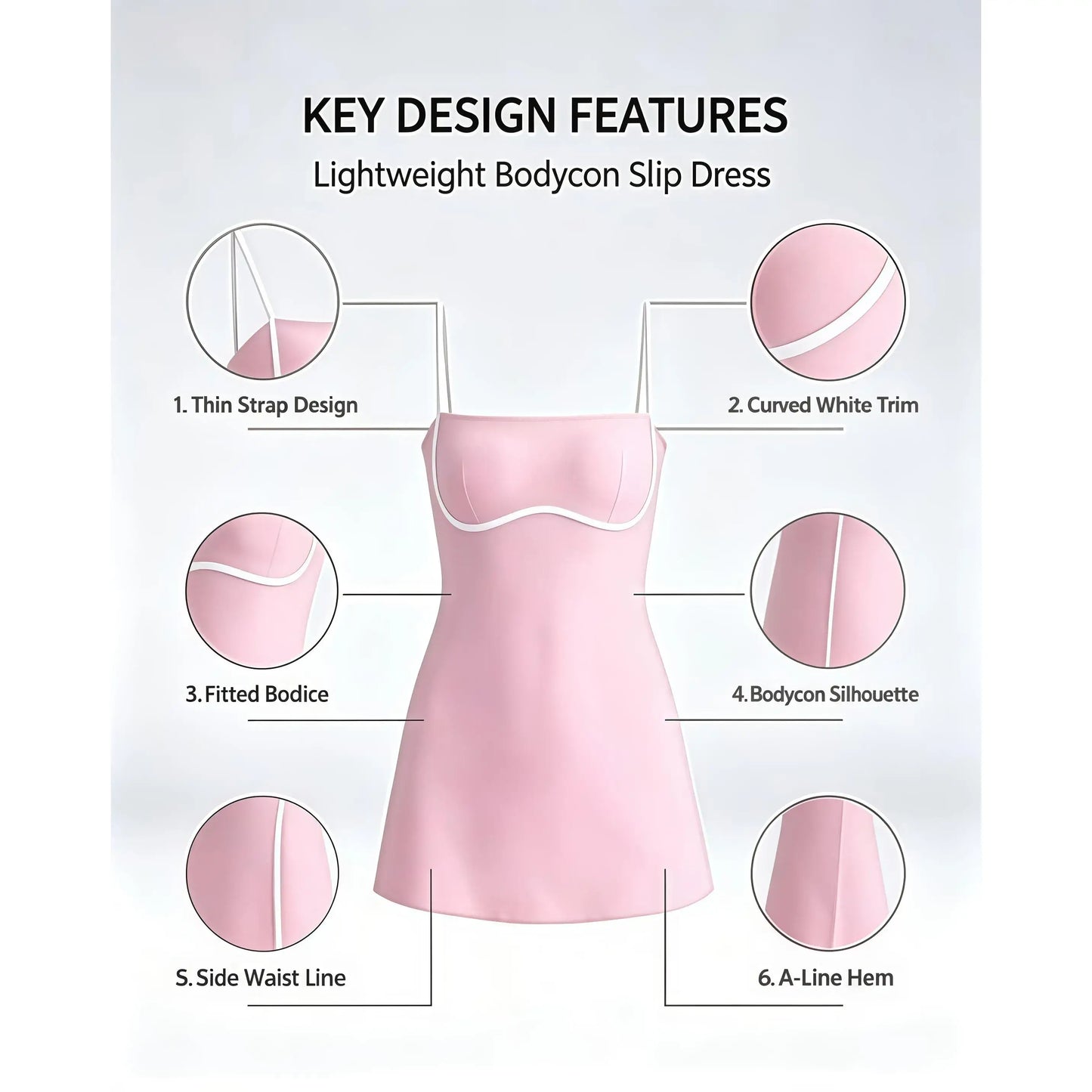 Women'S 2-Pcs Color-Blocking Athletic Dress & Anti-Glare Leggings Set - Chest Cushion, Workout Sets, Sport-Ready Compression Wear for Tennis, Yoga