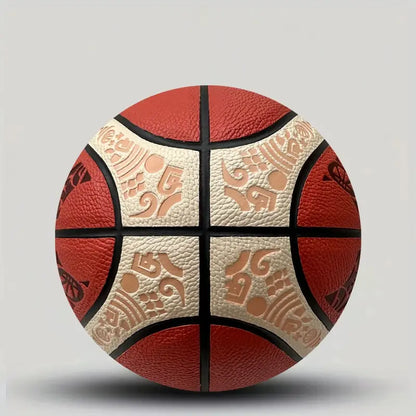 Professional Size 7 PU Material Basketball, Durable Sports Ball for Training & Competitions, Perfect Holiday Gift Idea, Training Equipment