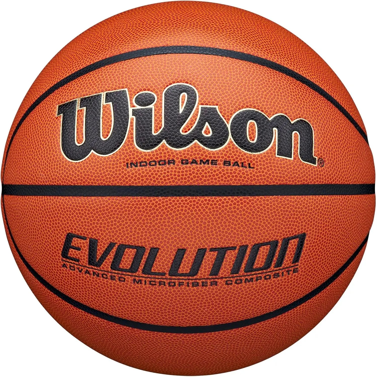 Wilson Evolution Basketball – Premium Indoor Training Ball Size 7