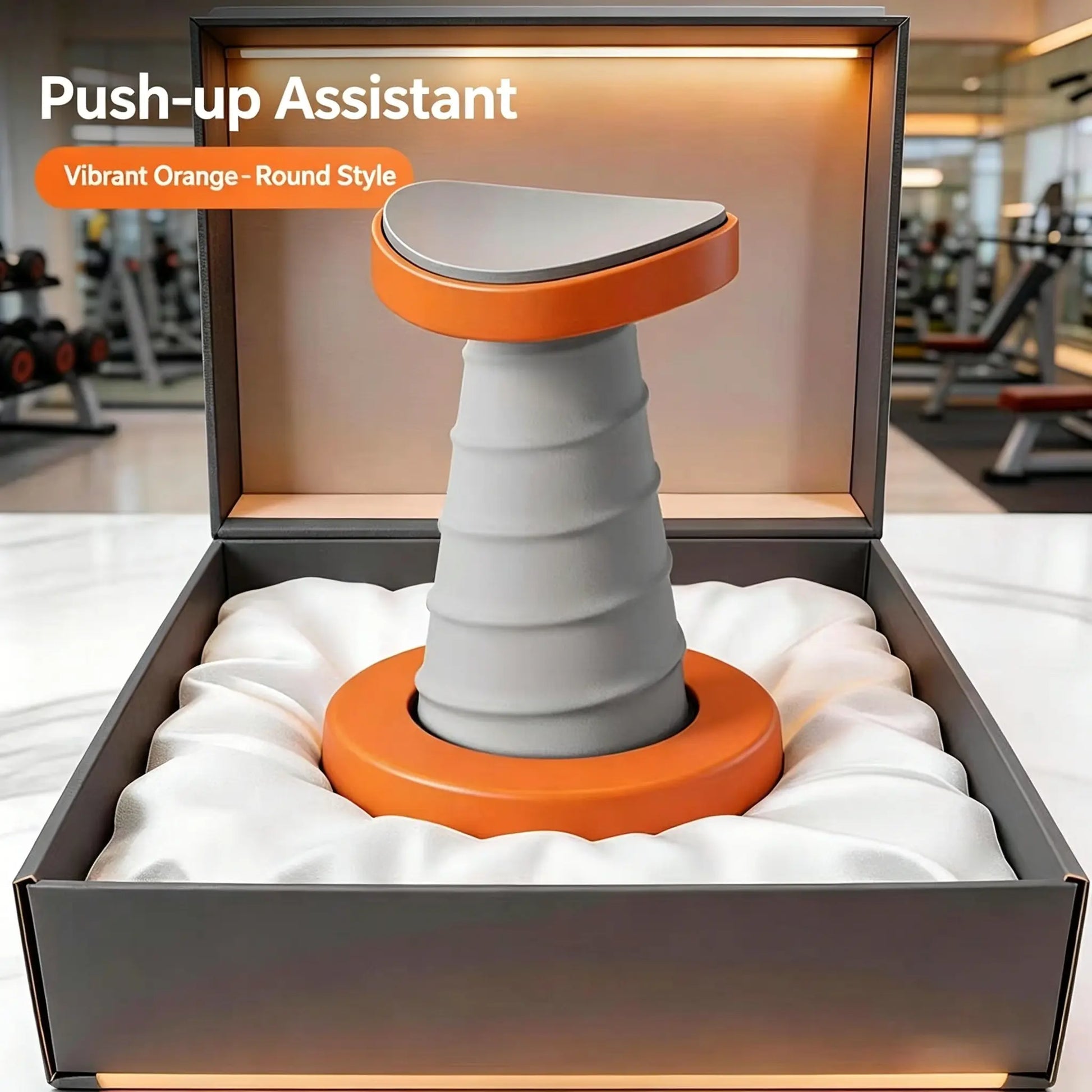 Adjustable Push-Up Trainer Support, Ergonomic Abdominal Training Aid with Widened Anti-Slip Base, Spring Shock Absorbing Push up Equipment for Home Full Body Core Strength Workout Cable Machine