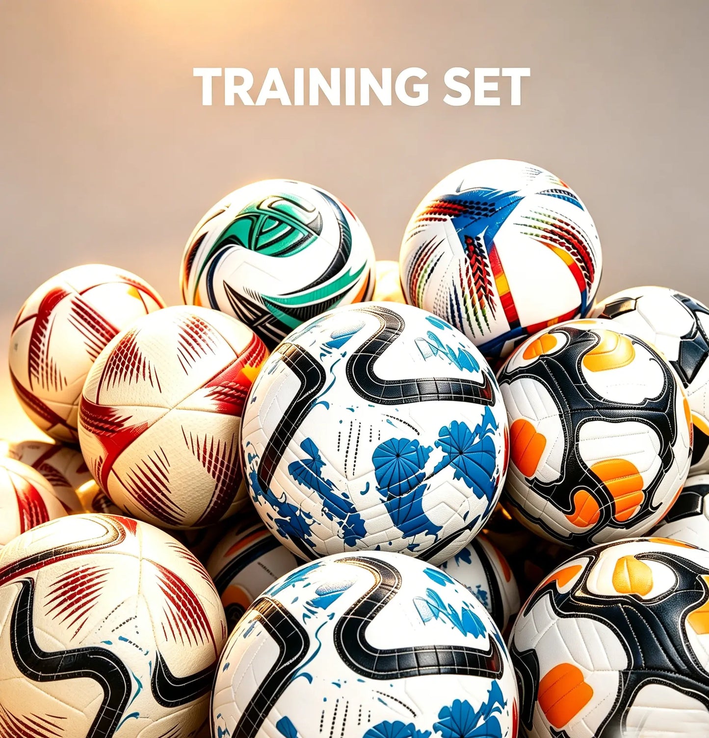 Wear-Resistant Soccer Ball, Size 5 Professional Training Ball for Developing Young Players, Versatile for Indoor/Outdoor Use, Sports Gift for Birthdays
