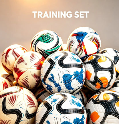 Wear-Resistant Soccer Ball, Size 5 Professional Training Ball for Developing Young Players, Versatile for Indoor/Outdoor Use, Sports Gift for Birthdays