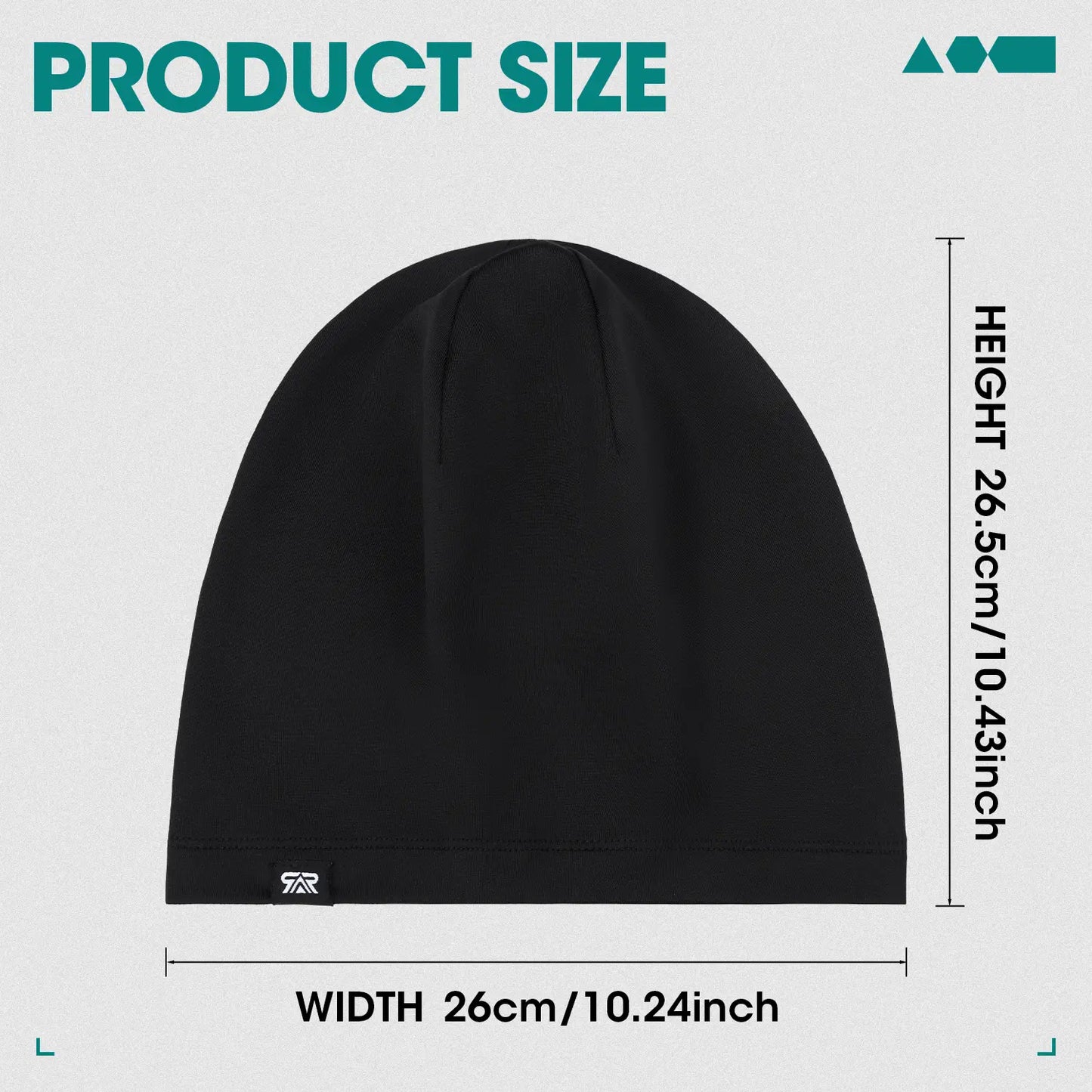 Shinemeoth Unisex Skull Cap, Loose Knit Hat, Lightweight Sleep Cap, Breathable Helmet Lining, Comfortable Beanie, Casual Hat for Men and Women