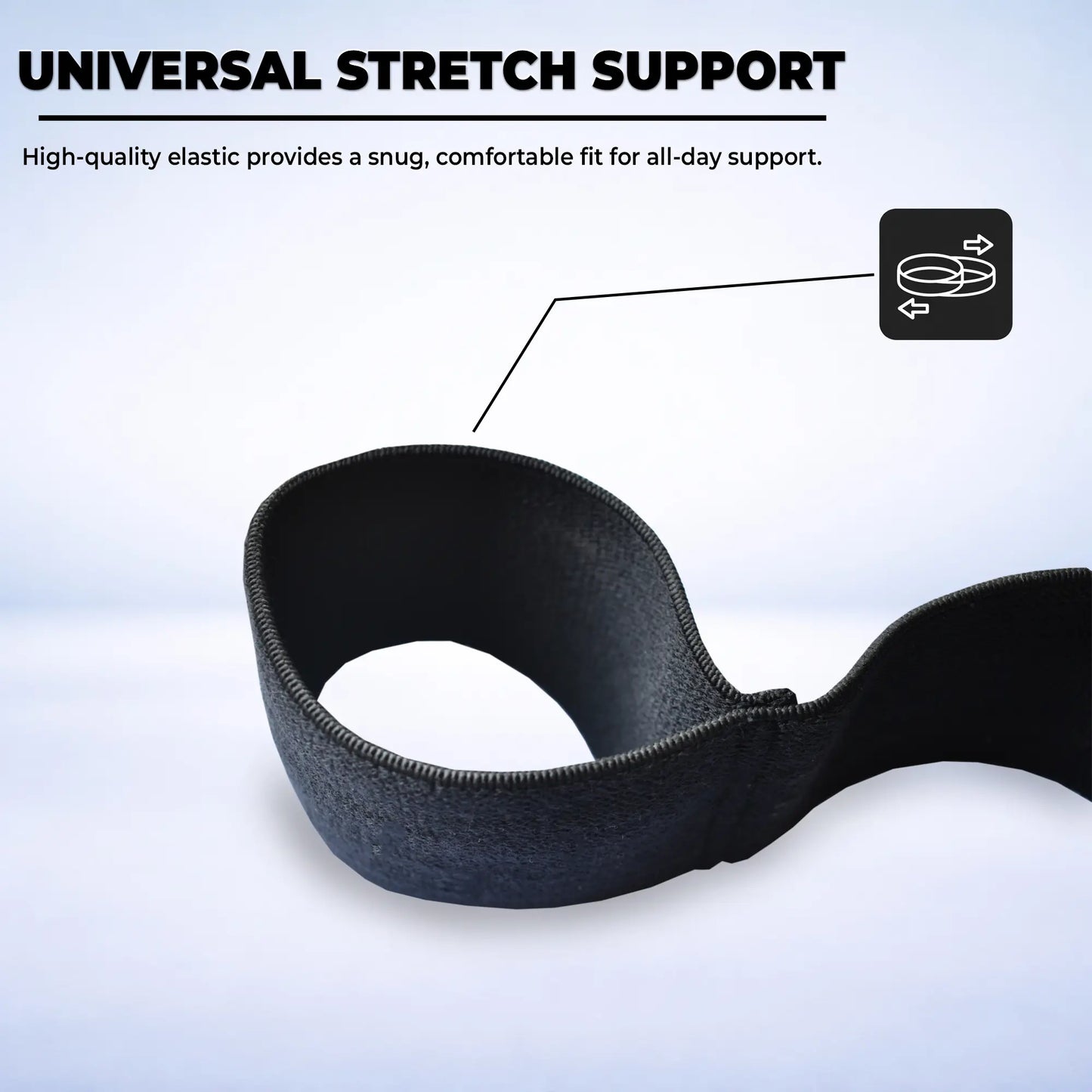 FIGHTSENSE Weightlifting Elbow Wraps (1 Pair) – 40” – Adjustable Powerlifting & Gym Support, Heavy Duty Compression Straps for Bench Press, Deadlift, Squats, Crossfit, Strength Training
