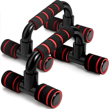 Push up Bars Gym Exercise Equipment Fitness 1 Pair Pushup Handles with Cushioned Foam Grip and Non-Slip Sturdy Structure Push up Bars for Men & Women