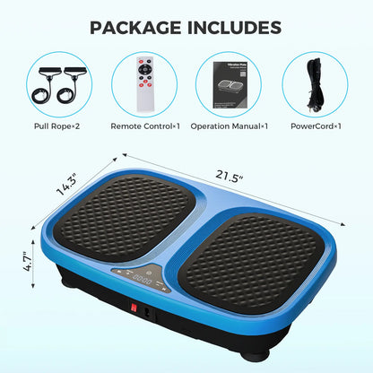 Sweetcrispy Household Full-Body Vibration Platform - Vibrating Plate Fitness Equipment for Physical Exercise, Vibration Plates, the Vibration Plate