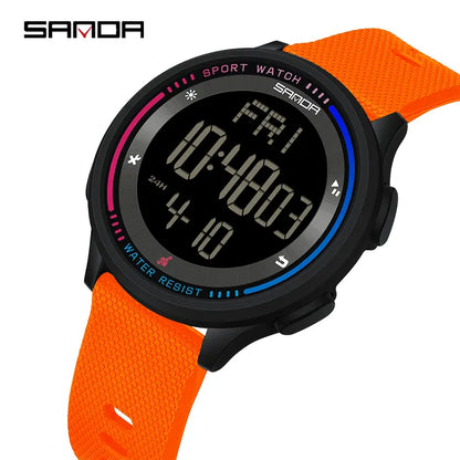 Unisex Casual Fashion Wristwatch - Simple Sporty round Design, Luminous Display, Waterproof, Shock-Resistant for Daily & Outdoor Wear (Fashion Men'S Watch Accessory)