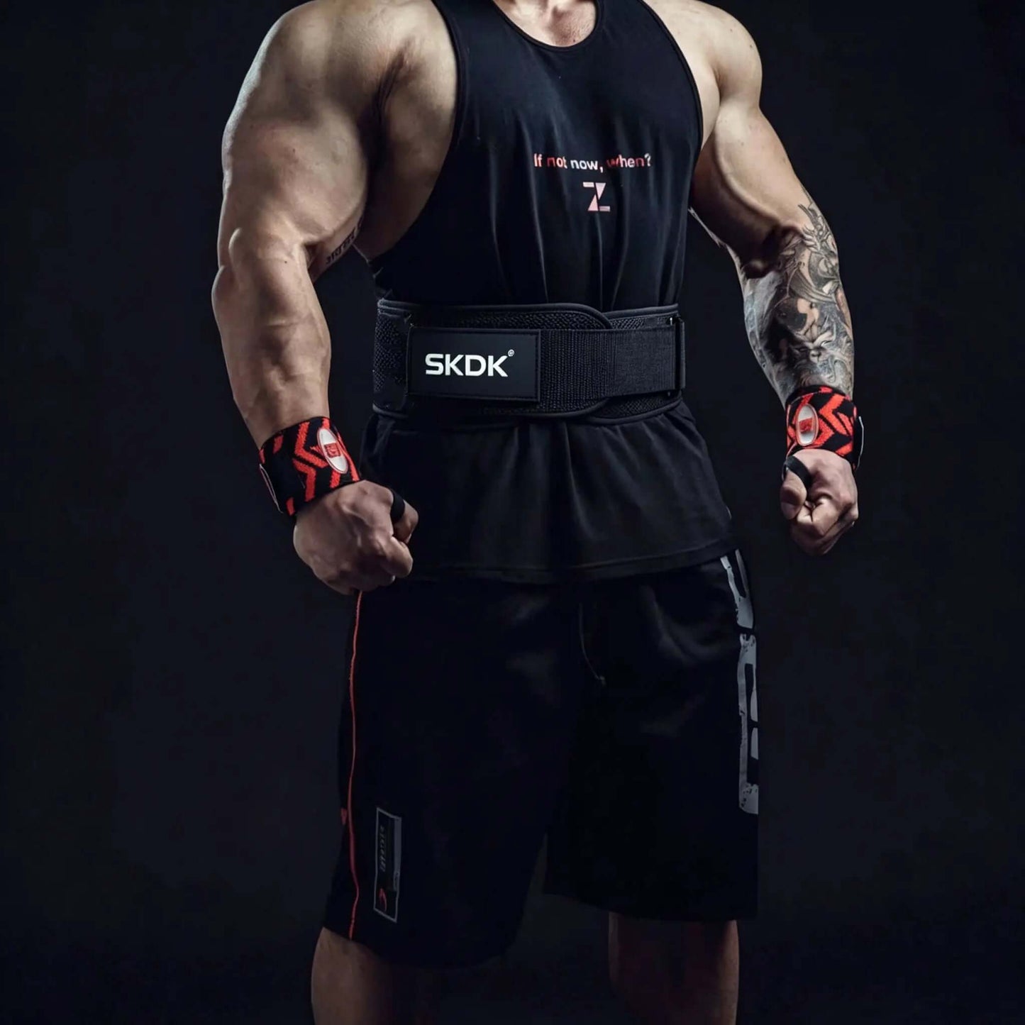 Weight Lifting Belt for Men & Women, Lumbar Support Band for Squat Training, Powerlifting, Gym Fitness Back Waist Protector