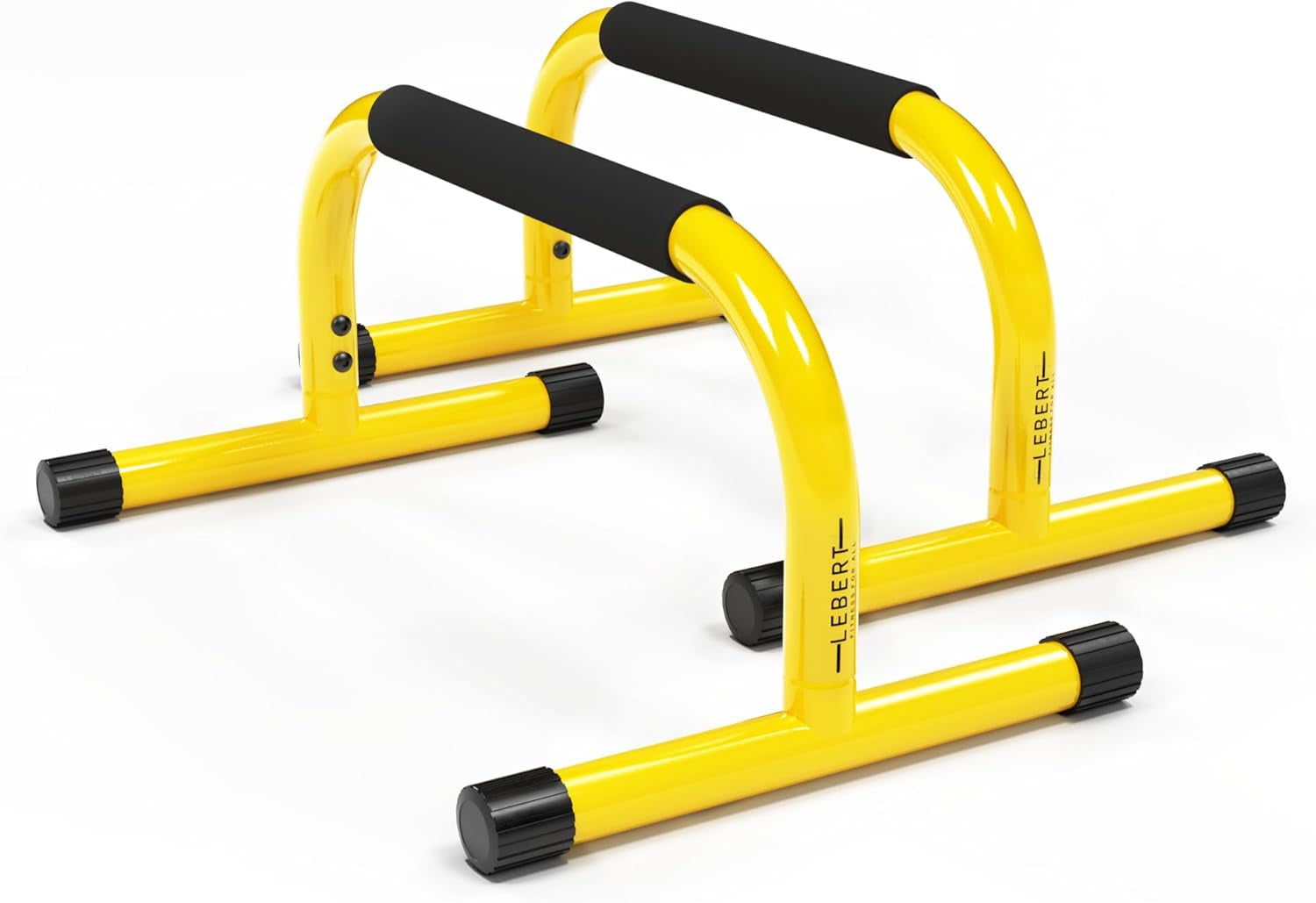 Parallette Push up Bars Dip Station Stand - Perfect for Home and Garage Gym Exercise Equipment - Gymnastics, Calisthenics, Strength Training Parallel Bars for Men and Women