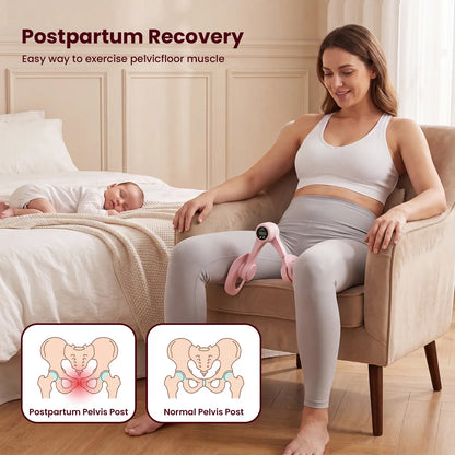 Zenrous Multi-Functional Thigh & Arm Exerciser Set - Compact Home Gym Pelvic Floor & Limb Muscle Trainer for Women & Men, Resistance Workout Equipment