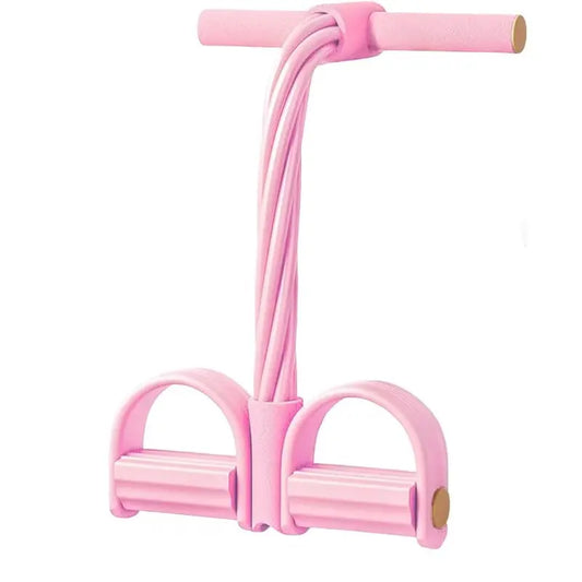 6 Pipe Foot Pedal Stretch Rope, Versatile Household Traction Device, Portable Indoor Leisure Activity Equipment