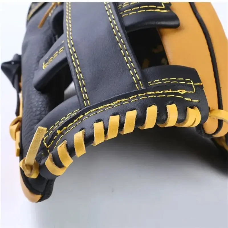 Baseball Catcher Glove, Leather Baseball Glove for Adults and Teens, Softball Gloves for Outdoor Sports, Training and Competition Use, Baseball Mitt