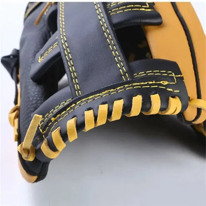 Baseball Catcher Glove, Leather Baseball Glove for Adults and Teens, Softball Gloves for Outdoor Sports, Training and Competition Use, Baseball Mitt