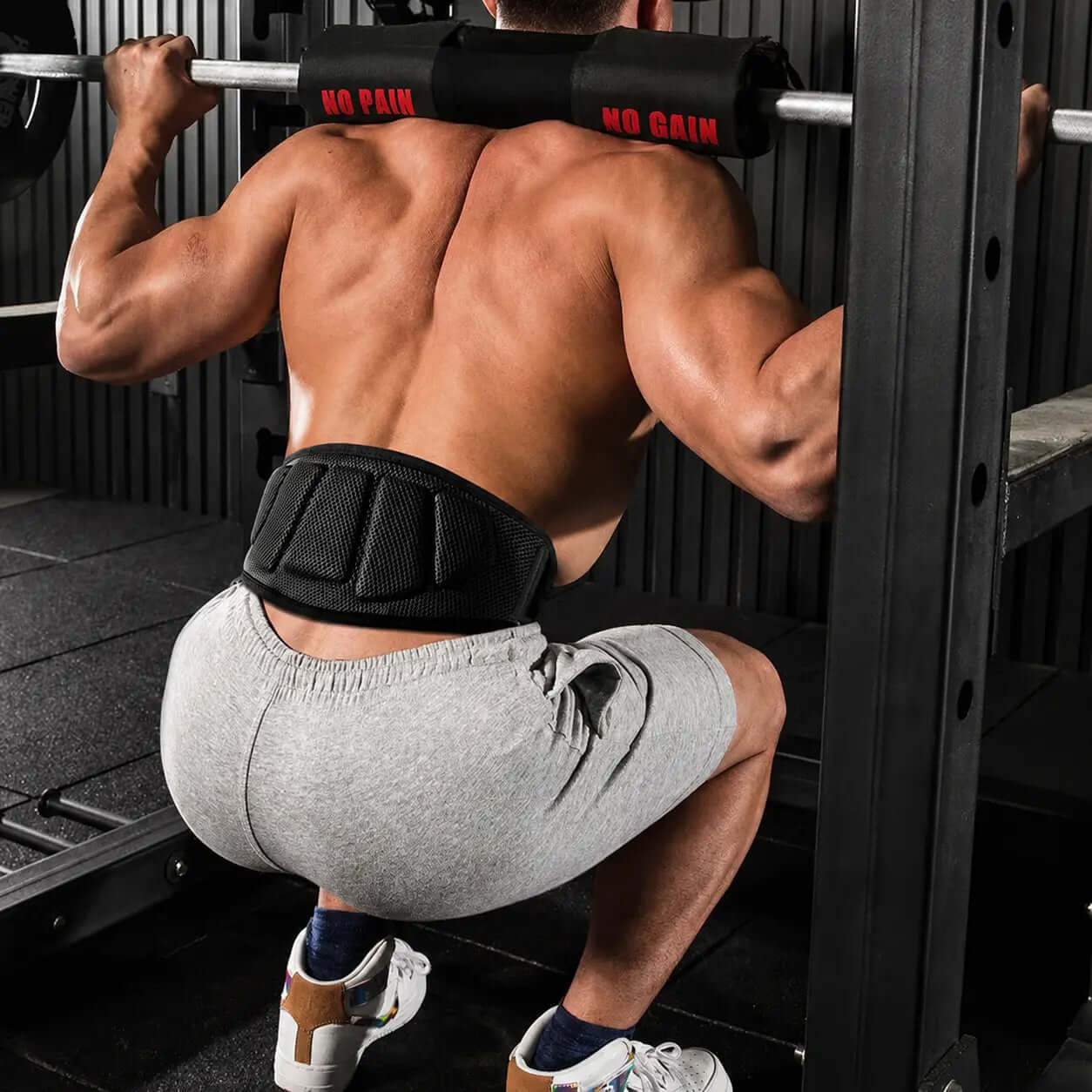 Weight Lifting Belt for Men & Women, Lumbar Support Band for Squat Training, Powerlifting, Gym Fitness Back Waist Protector