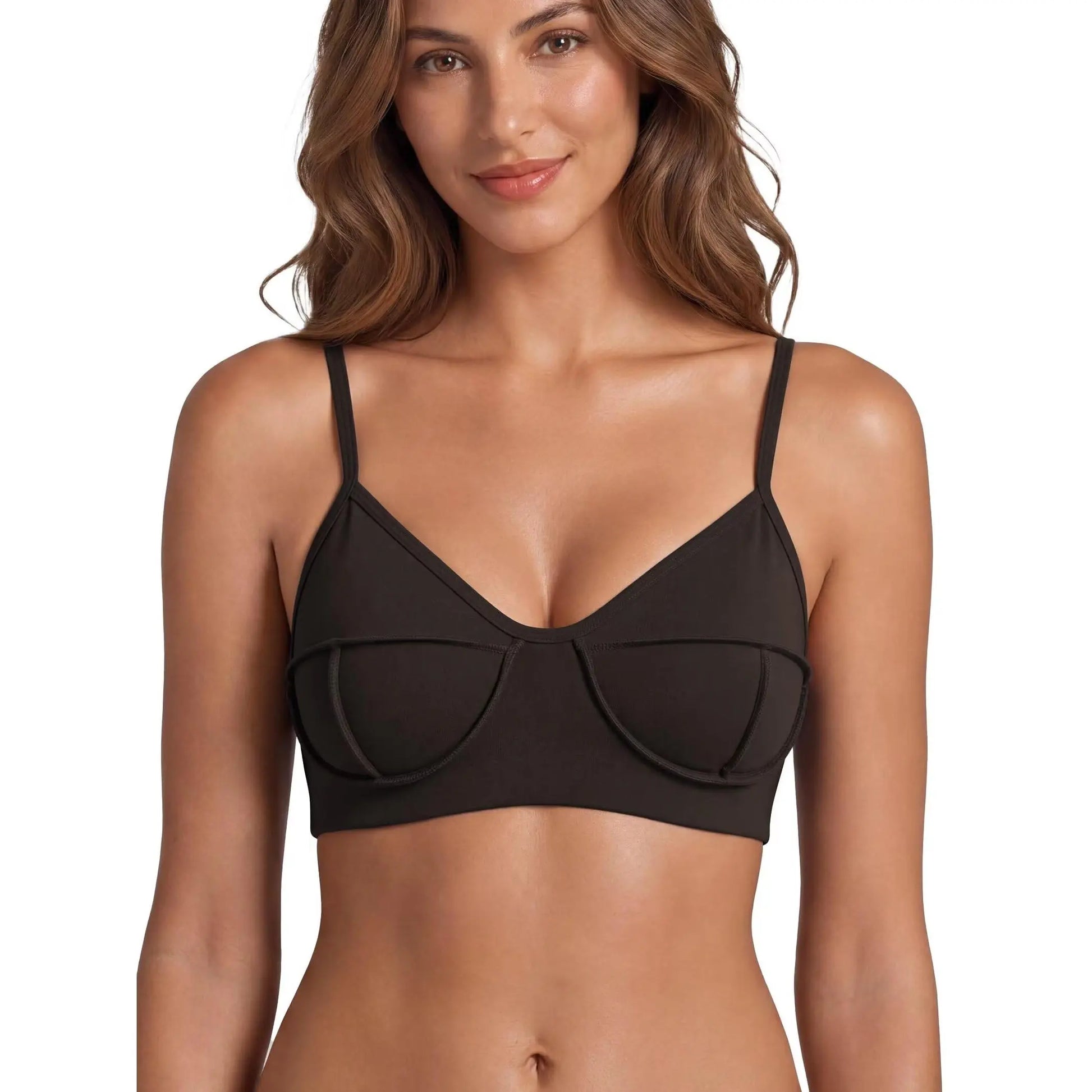 Women'S V Neck Patchwork Sports Bra, Breathable Stretch Padded Bralette with Adjustable Straps for Low Impact Yoga, Gym, and Fitness, Sportswear Yoga Gym, Stretch Sports Bra, Flattering Women'S Sports Underwear